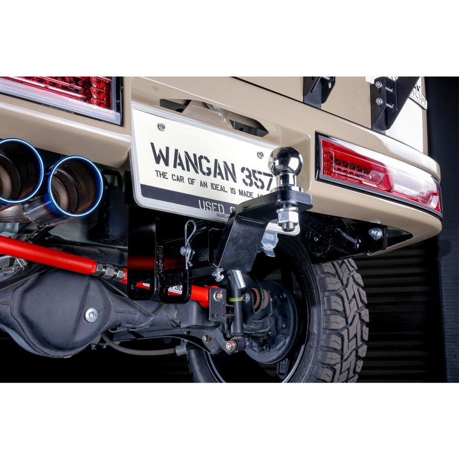 WANGAN357 DA17V DA17W エヴリィバン エヴリィワゴン エブリー ハーフバンパー用 ヒッチメンバー 牽引 357C034 | WANGAN357 | 05