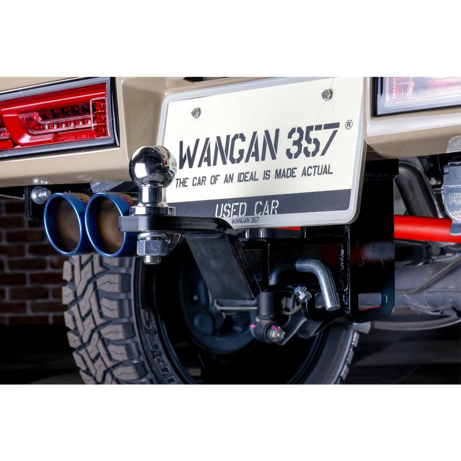 WANGAN357 DA17V DA17W エヴリィバン エヴリィワゴン エブリー ハーフバンパー用 ヒッチメンバー 牽引 357C034 | WANGAN357 | 06