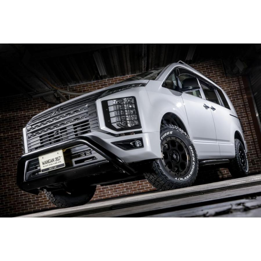 cv1w cv5w デリカD5 前期ラプター塗装 フロント　バンパー cv1w cv5w デリカD5 前期ラプター塗装 フロントバンパー