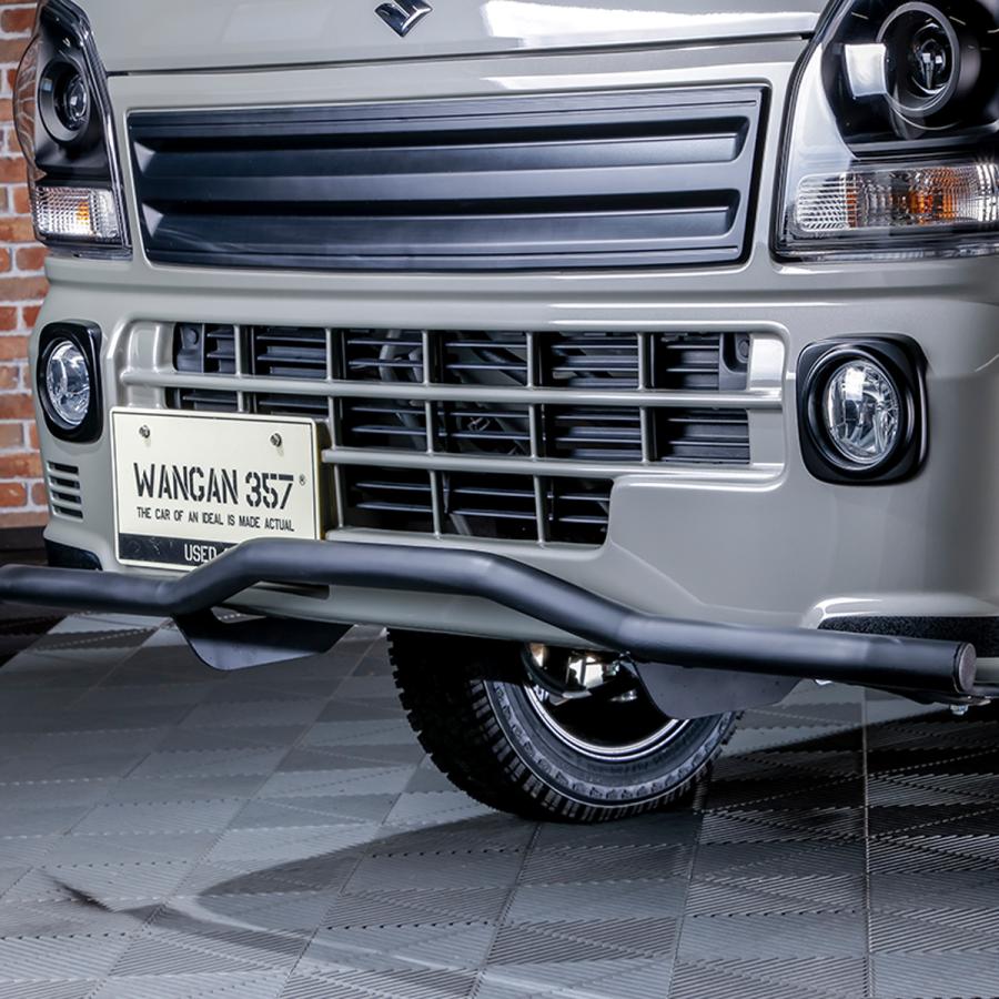 WANGAN357 フロントガードバー スズキ キャリイ スーパーキャリイ
