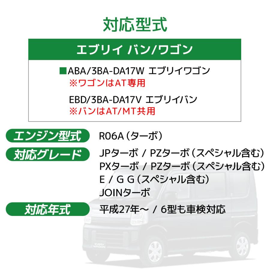 WANGAN357 WANGAN357 DA17V DA17W エブリィ ワゴン バン R06A ターボ