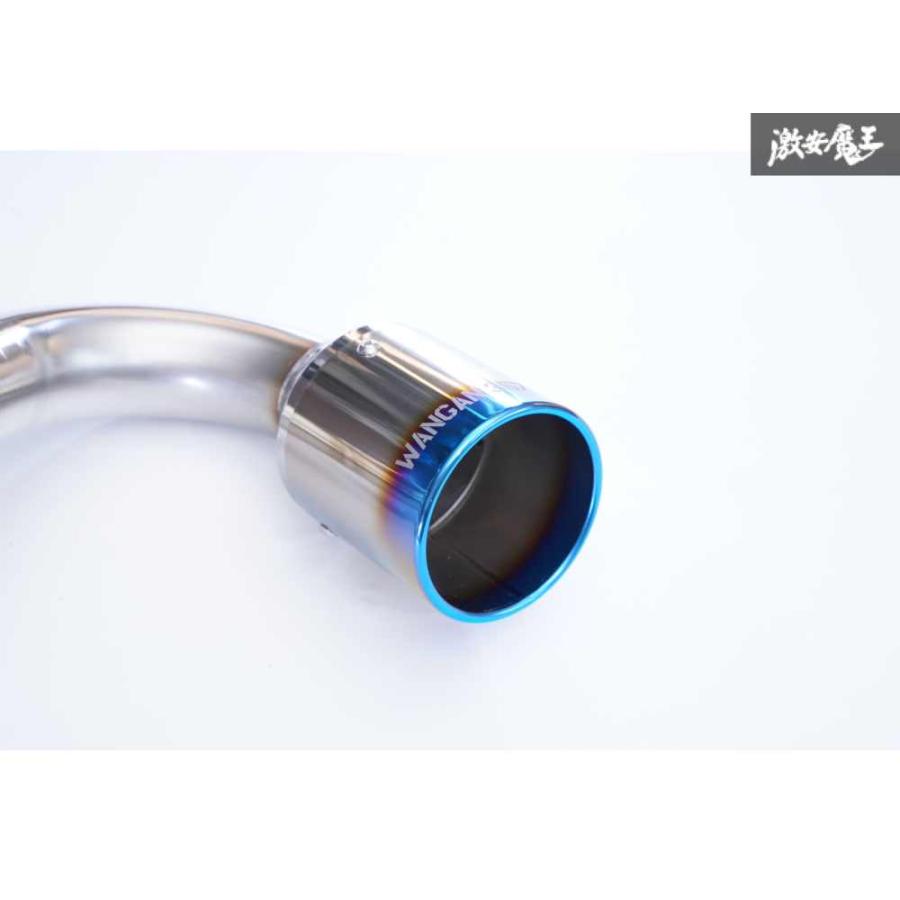 JB23W ジムニー K6A 車検対応 JQR認定品 ステンレス 片側出し 右出し チタンテール リアピース マフラー | WANGAN357 | 04