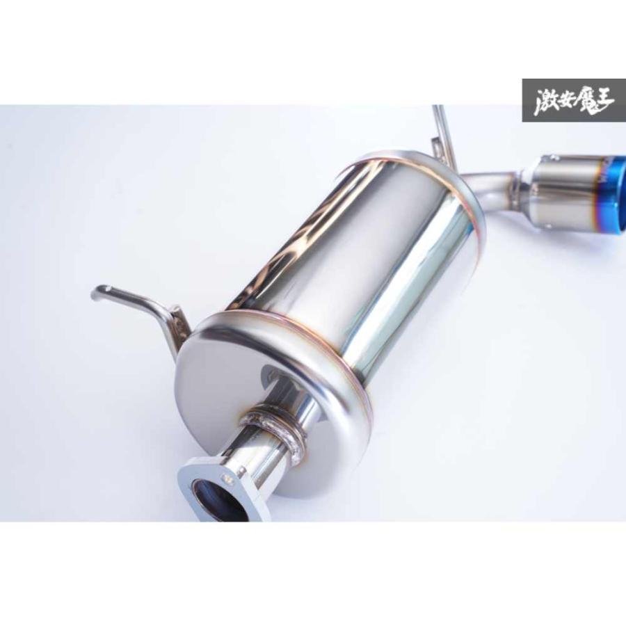 JB23W ジムニー K6A 車検対応 JQR認定品 ステンレス 片側出し 右出し チタンテール リアピース マフラー | WANGAN357 | 06