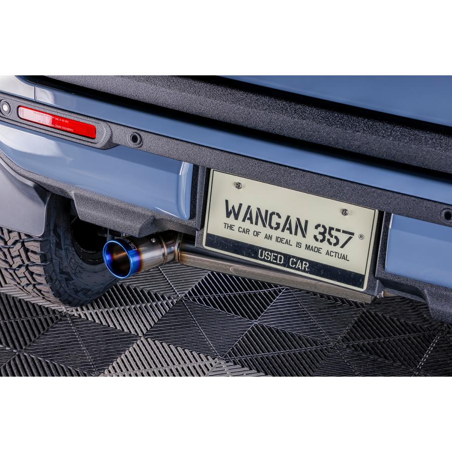 WANGAN357 車検対応スポーツマフラー JQR ハスラー/フレアクロス