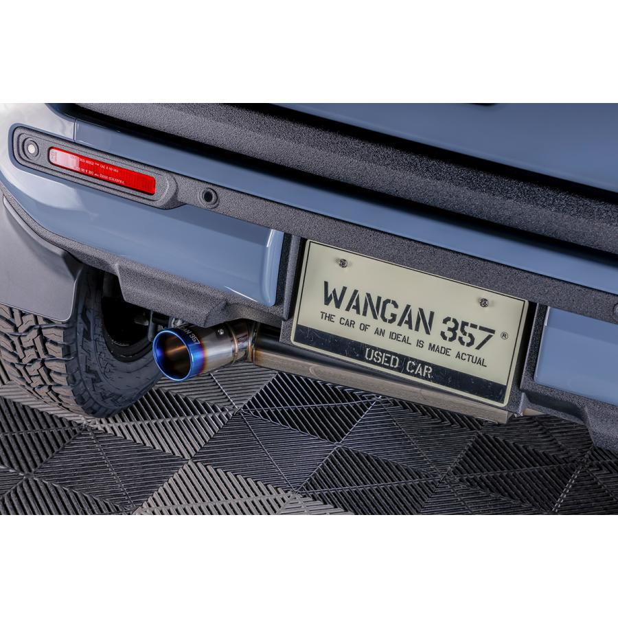 WANGAN357 車検対応スポーツマフラー JQR ハスラー/フレアクロス
