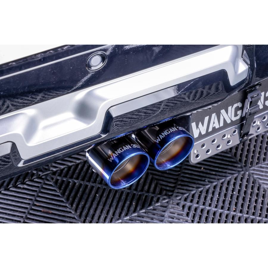 デリカミニマフラー 4AA-B38A BR06 4WDターボ専用 ステンレス製 チタンテール 車検対応 357F018 | WANGAN357 | 04