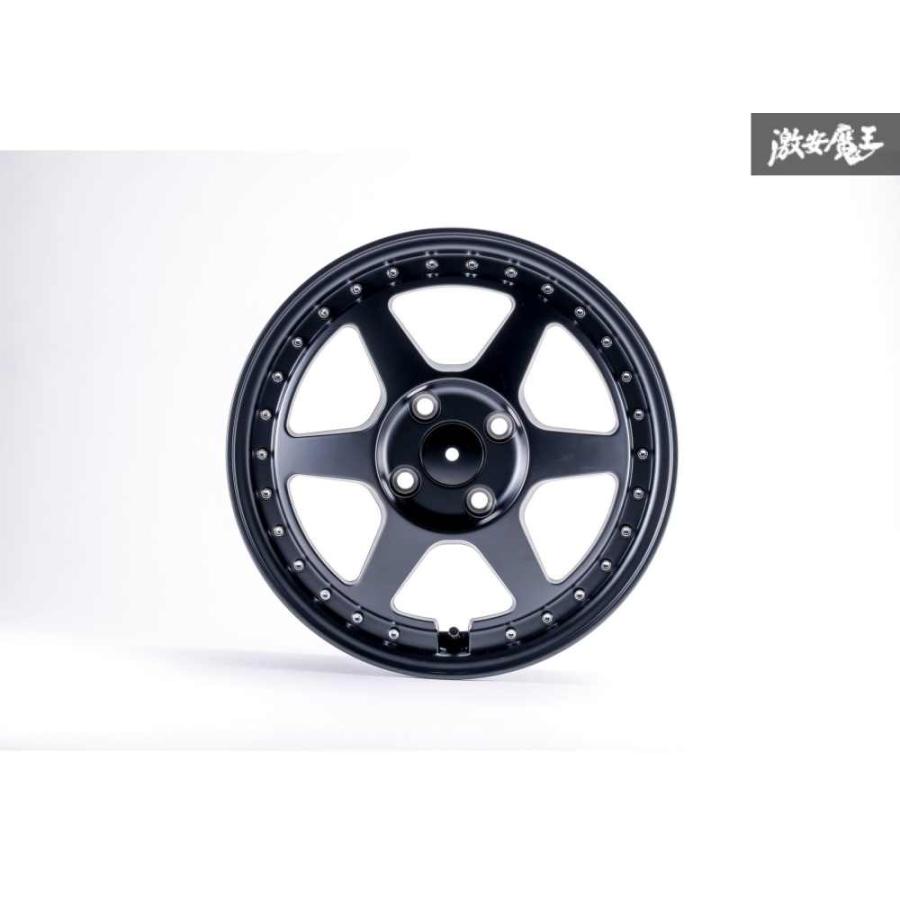 WANGAN357 TR0006 15インチ 4.5J +45 4穴 4H PCD100 ハブ67.1mm