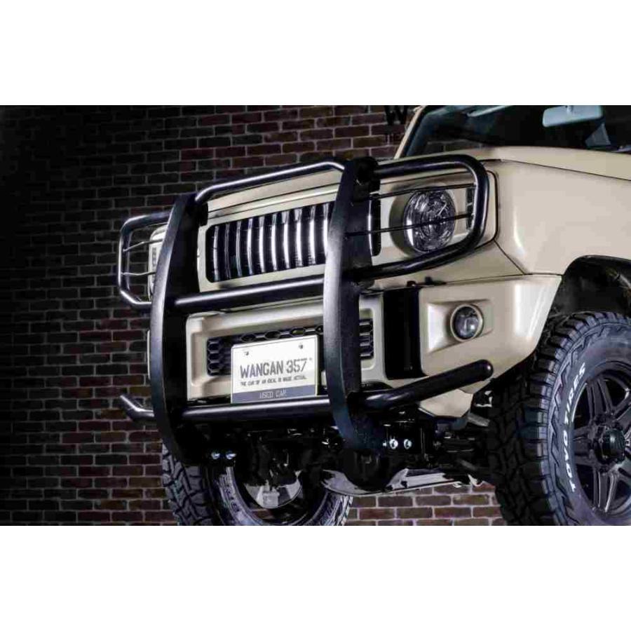 バンパーガード ジムニー JB64/74 新型 ジムニー JB64W JB74W フロント スクエア バンパー ガード マット