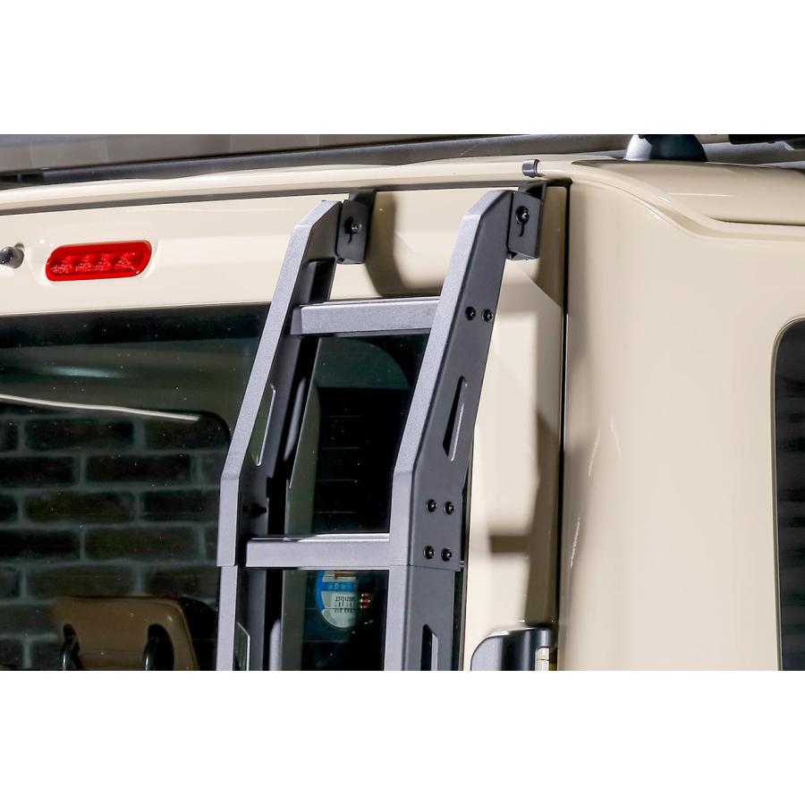 人気車種のジムニー､シエラ、ノマド‼️リア‼ハシゴ‼️ ジムニーノマド 5ドア ジムニーシエラ ジムニー JB64 JB74 JC74 アルミ
