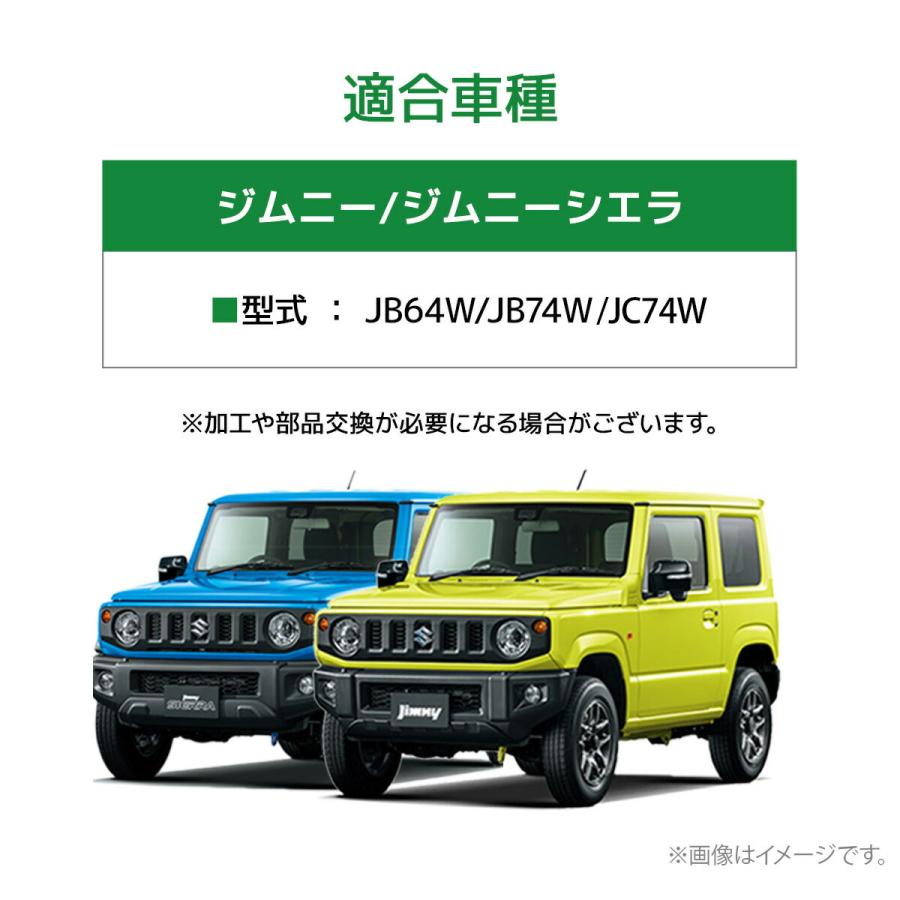 JB64W JB74W JC74W ジムニー シエラ ノマド スペアタイヤ部分 リアキャリア  収納カゴ バックドアバスケット | WANGAN357 | 02