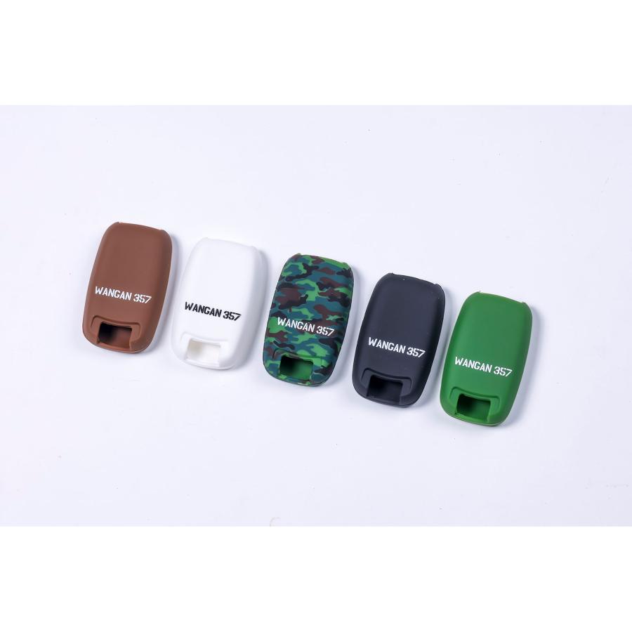 WANGAN357 ダイハツ専用 ハイゼット アトレー グリーン 緑 シリコン スマートキーカバー 両側電動ドア用 3ボタン | WANGAN357 | 06