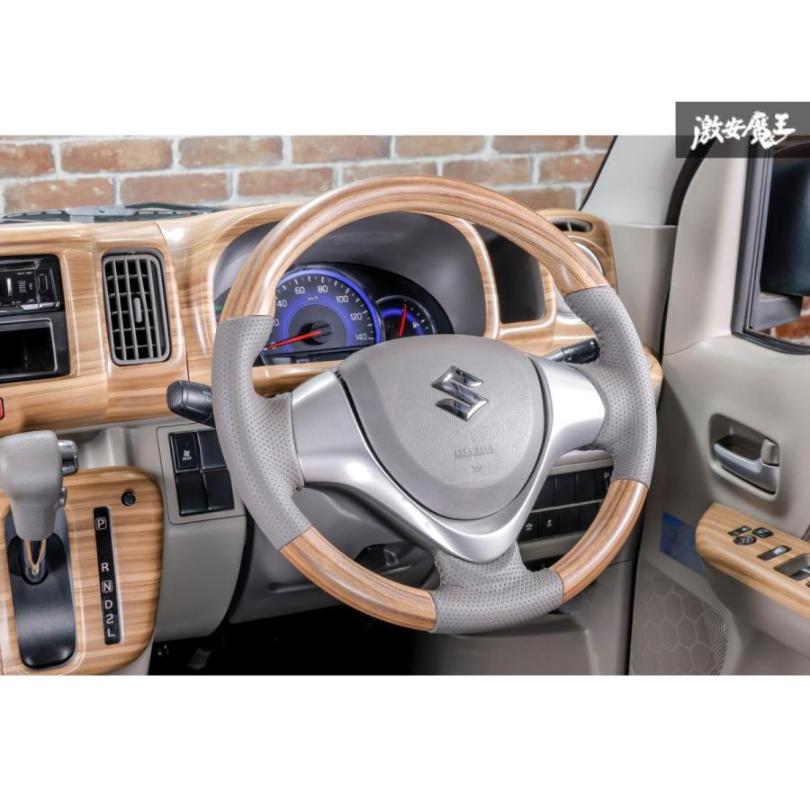 WANGAN357 新品 WANGAN357 DA64V エブリーバン エブリイバン 茶木目