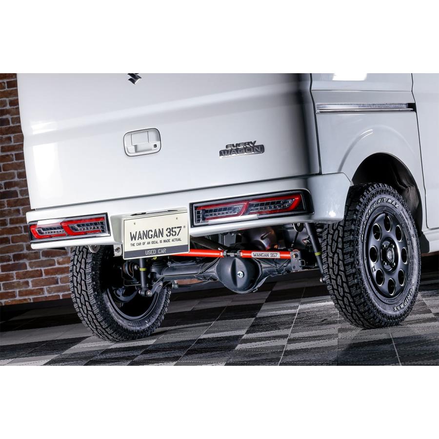 WANGAN357 DA17V DA17W エブリイ ワゴン エブリー バン リア ラテラルロッド 調整式 ターンバックル 車高アップ車両対応 357A014の画像