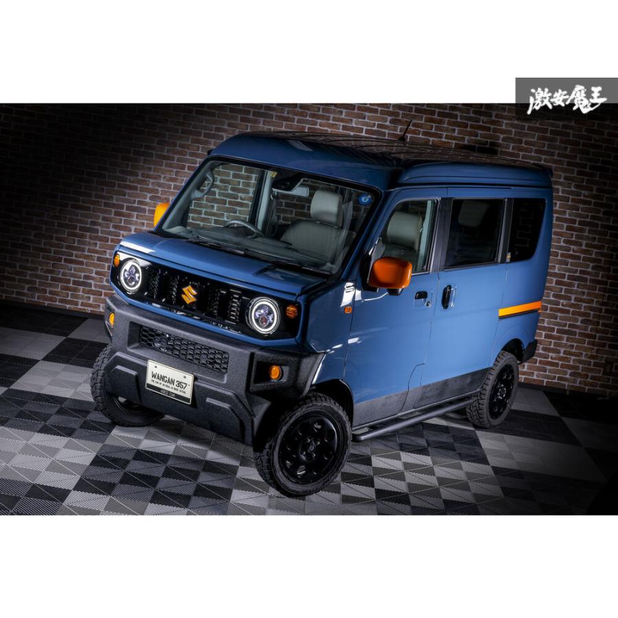 新車取り外し エブリィDA17W サイドステップ モスグレーメタリック※引取限定 新車取り外し エブリィDA17W サイドステップ モスグレーメタリック