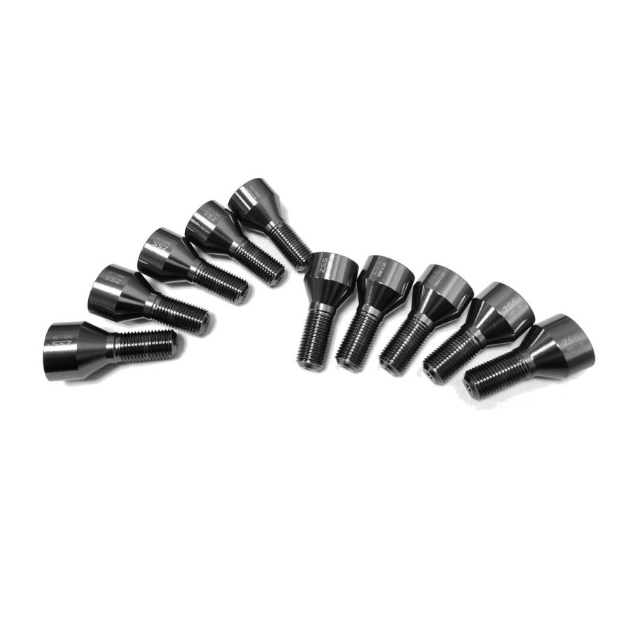 Z.S.S. AP Titanium 【チタン】風 ホイールボルト 内HEX 首下30mm