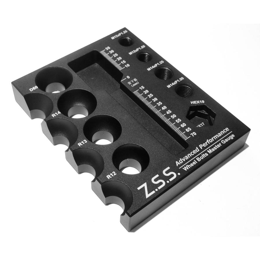 Z.S.S. AP ロングボルト測定ゲージ Wheel Bolts Master Gauge 座面形状