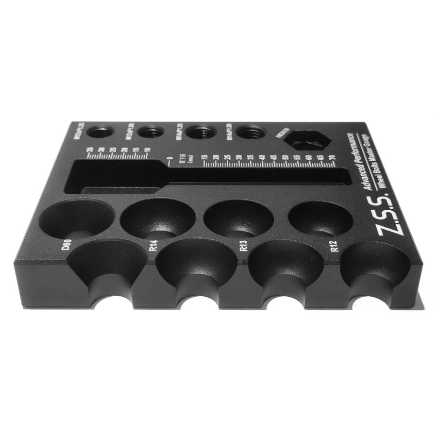 Z.S.S. AP ロングボルト測定ゲージ Wheel Bolts Master Gauge 座面形状