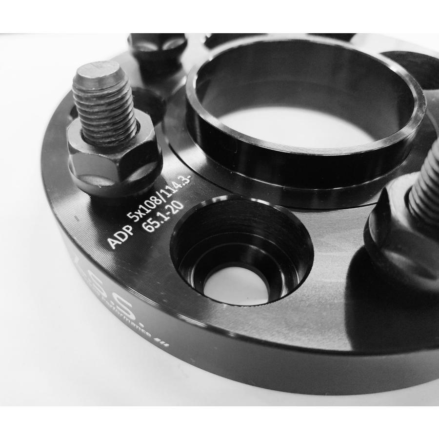 Z.S.S. AP 旧ボルボ S60 V70 厚み20mm 5穴 PCD108 PCD114.3 ハブ径 