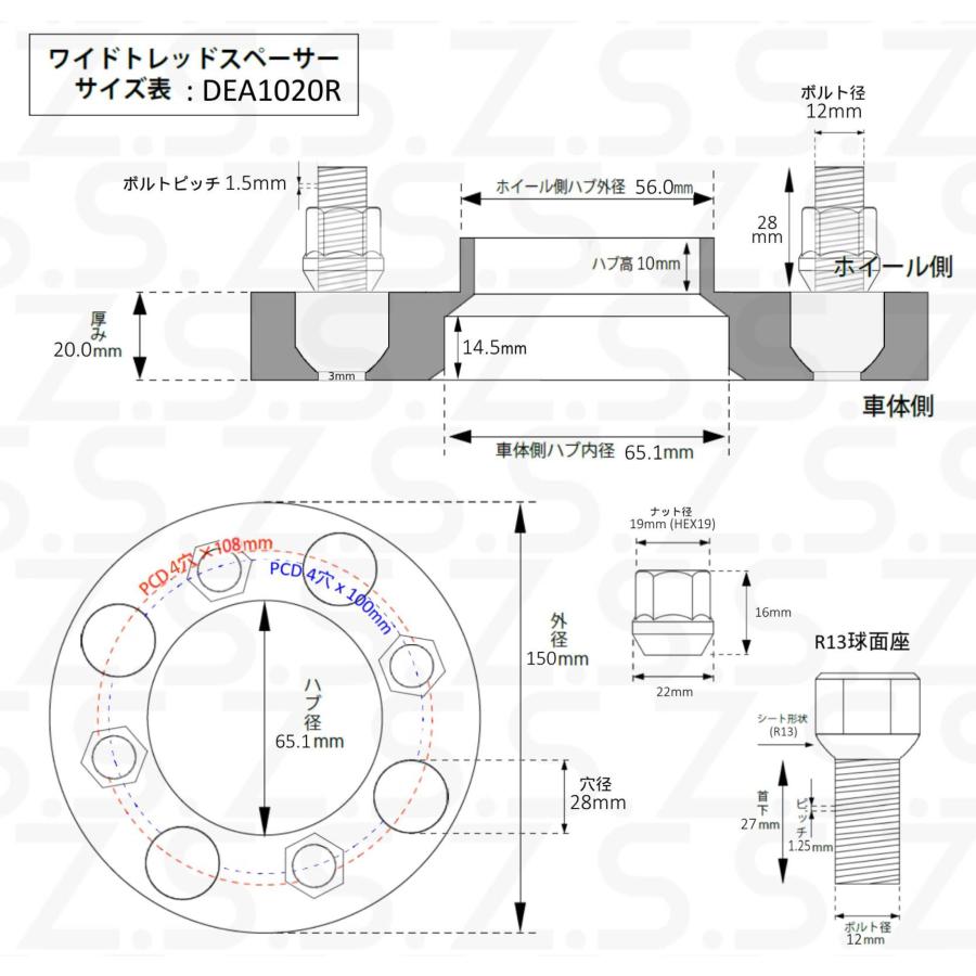 Z.S.S. Z.S.S. AP シトロエン Citroen Ami アミ Berlingo ベルランゴ