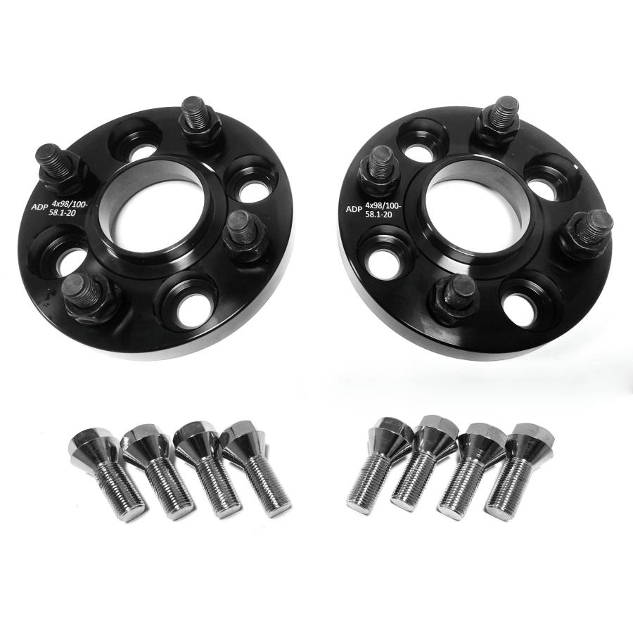 Z.S.S. AP フィアット 500 アバルト 595 PCD 変換 スペーサー 20mm 4穴