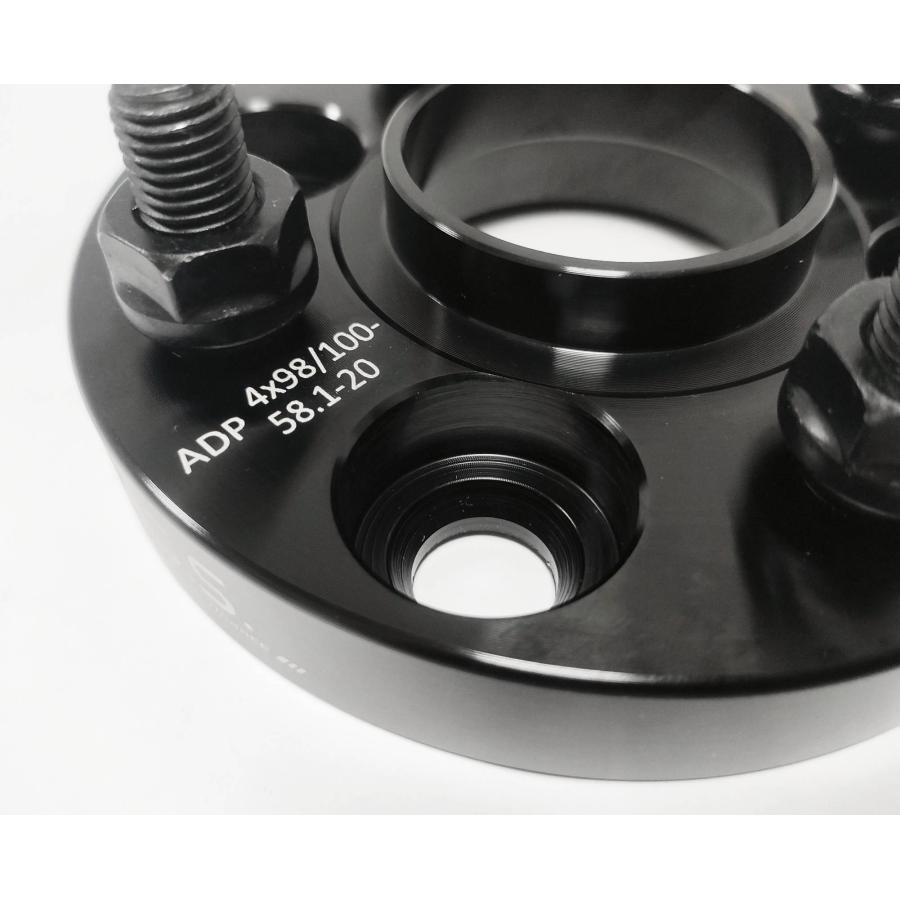 Z.S.S. AP フィアット 500 アバルト 595 PCD 変換 スペーサー 20mm 4穴