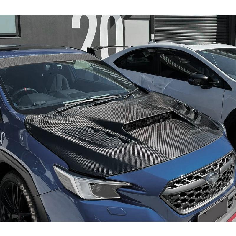 Varisカーボンファイバー ボンネット　スバル　WXR S-4 WRX STI 【M's】 スバル S4 VB 前期 (2021y-) VARIS ARISING-1