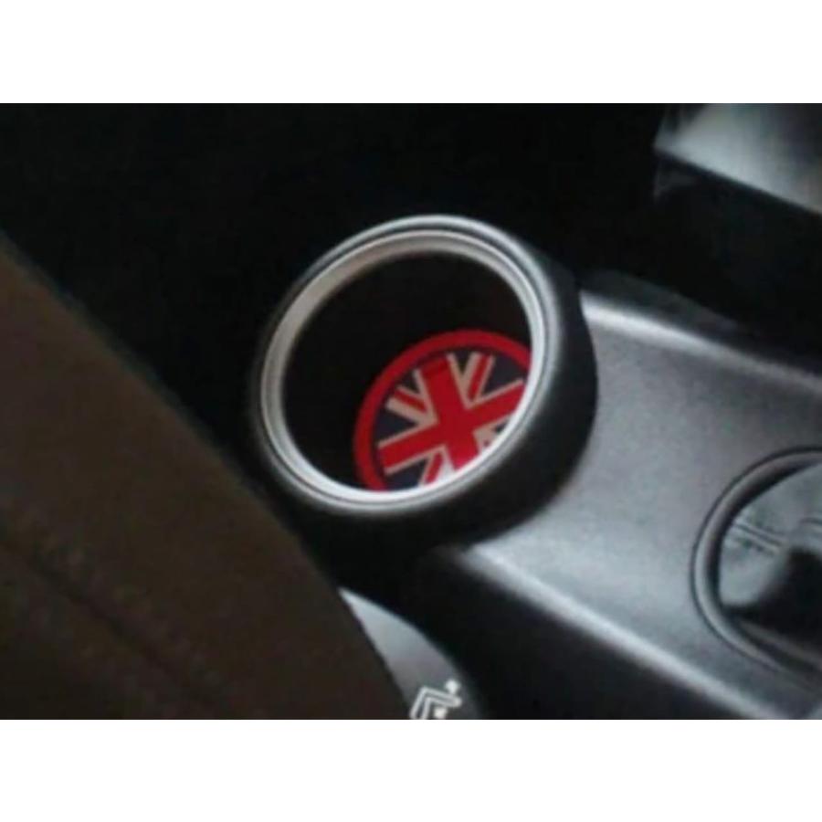【在庫処分】FOCAL MINI ユニオン ジャック ドリンクホルダー マット カップ コースター 滑り防止 77mm ミニ クーパー | WF PERFORMANCE | 03