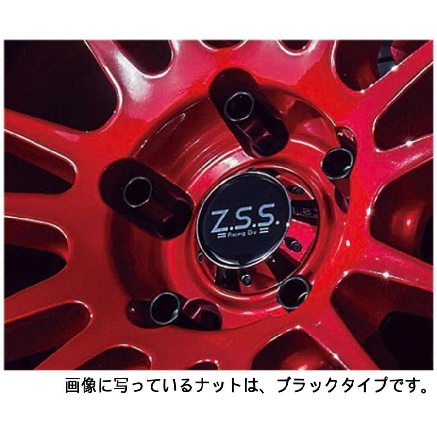 27500円の定価新品未使用未開封ＷＥＺＳホイールナット Z.S.S. AP 48mm 貫通 ホイールナット 防錆 レッド 赤メッキ処理済