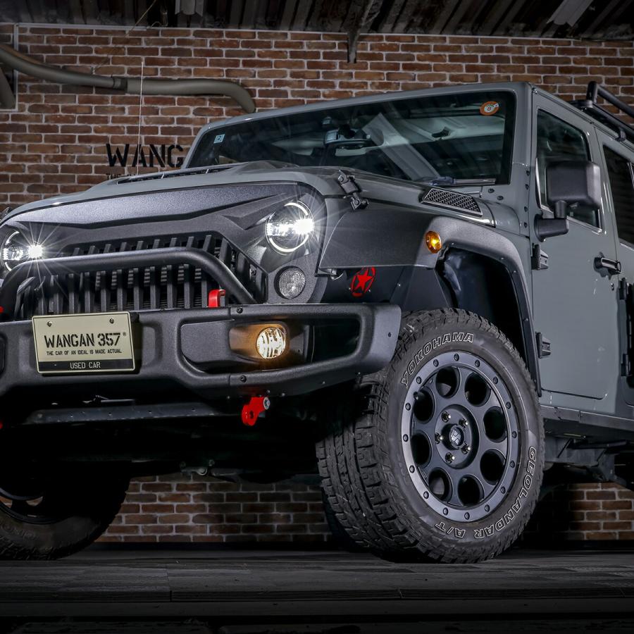 IRONBACK ラングラー JK フロントバンパー U-Bar付 US RUBICON 