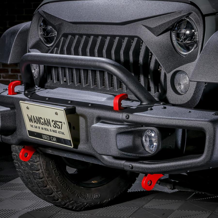 IRONBACK ラングラー JK フロントバンパー U-Bar付 US RUBICON