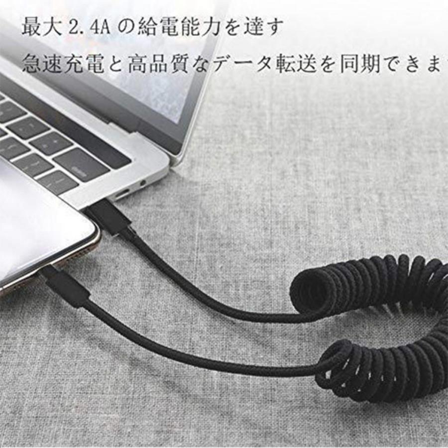 OHITEC カール USB Lightning ケーブル 高耐久 断線防止 ナイロン編み 1.8m 高速データ転送 ライトニング機器対応 Apple わくわくファイネスト｜nxtrm｜07