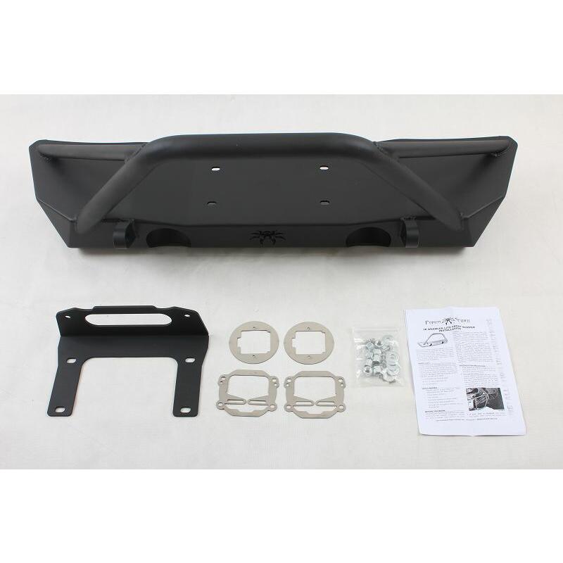 ジープ ラングラーJK 用 フロント + リア バンパー セット