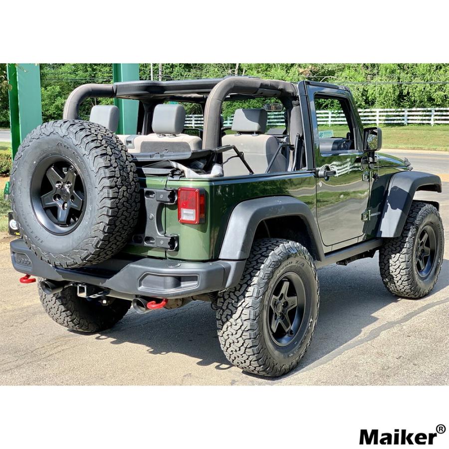IRONBACK ジープ ラングラー JK 用 エキゾースト エキマニ マフラー