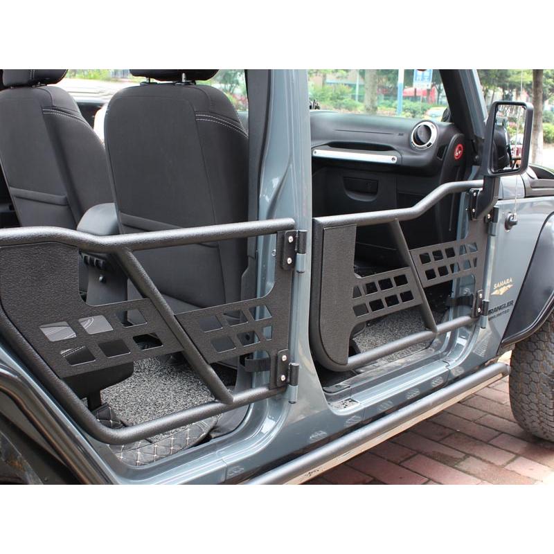 IRONBACK ラングラー JK Doors チューブラー ドア リアビューモニター