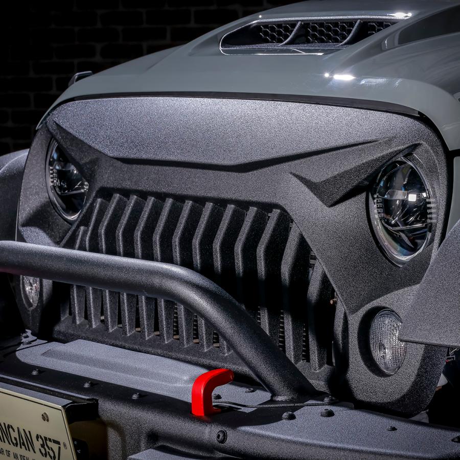 WF PERFORMANCE ジープ ラングラー JK アングリー フロント グリル