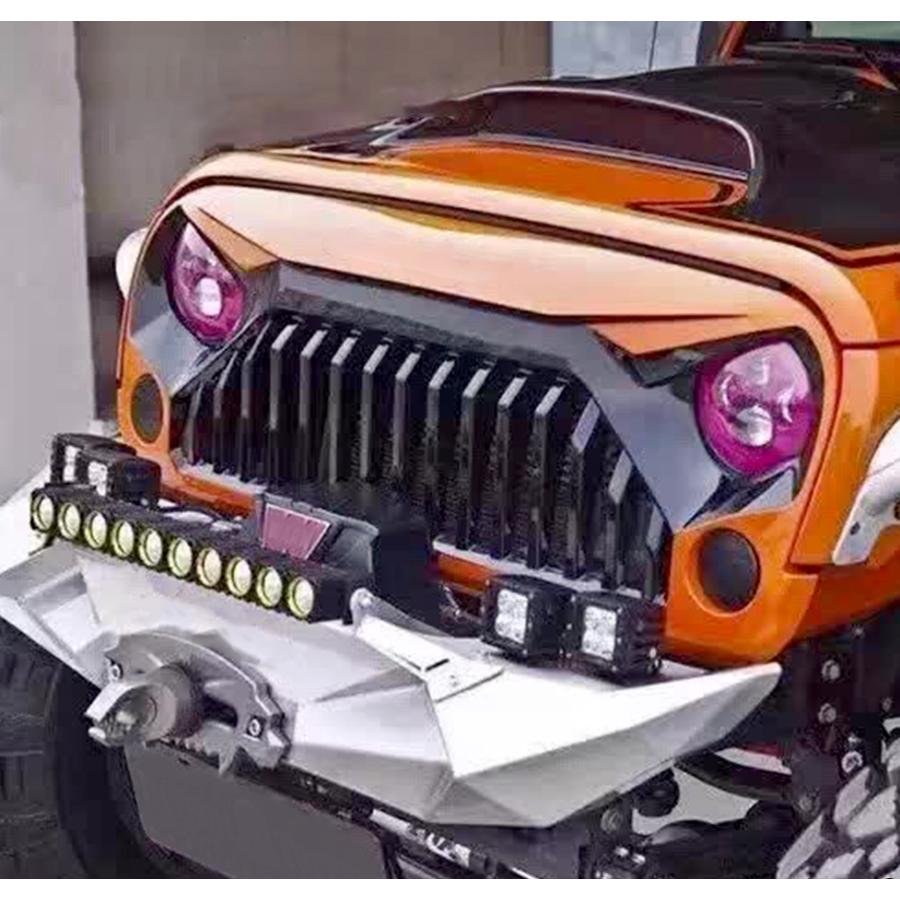 WF PERFORMANCE ジープ ラングラー JK アングリー グリル ANGRY GRILLE  