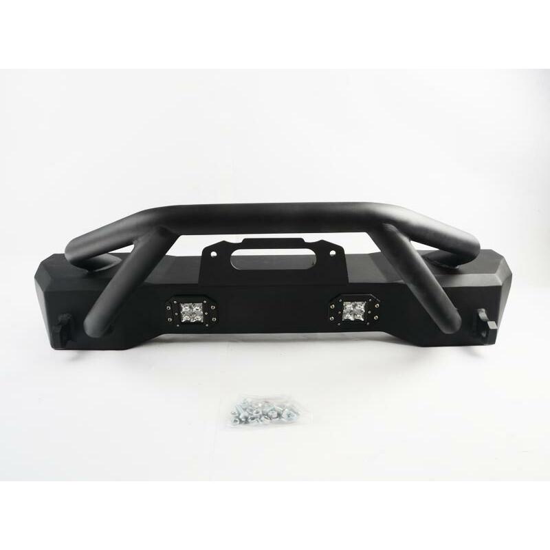 IRONBACK ラングラーJK フロントバンパー オフロード スチール LEDライト ワークライト付き JEEP ジープ |  | 02