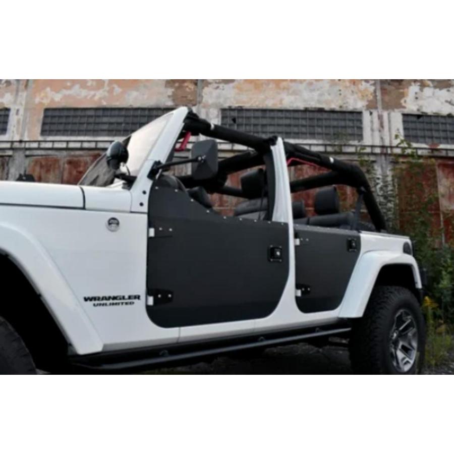 IRONBACK ジープ ラングラー JK ハーフ ドア 一台分 4ドア セット