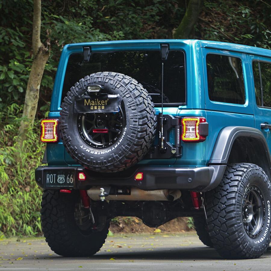 jl wrangler hepta リアハイクリアランスバンパー　jlラングラー JL Rear high clearance bumper - Hepta MFG
