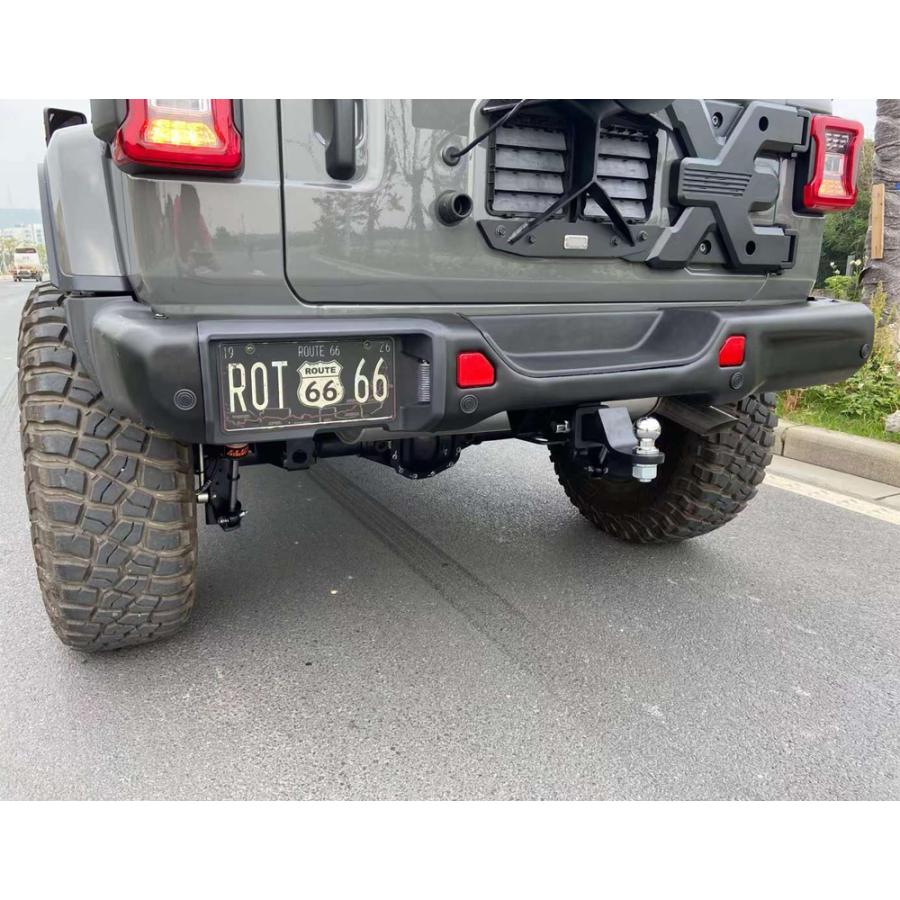JeepラングラーJL 10th タイプ スチール リア バンパー