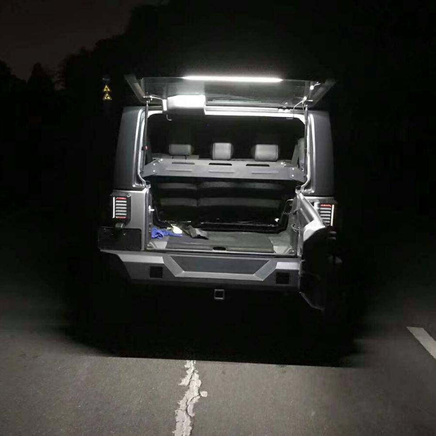 IRONBACK ジープ ラングラー JL 用 リア ゲート トランク LED ライト