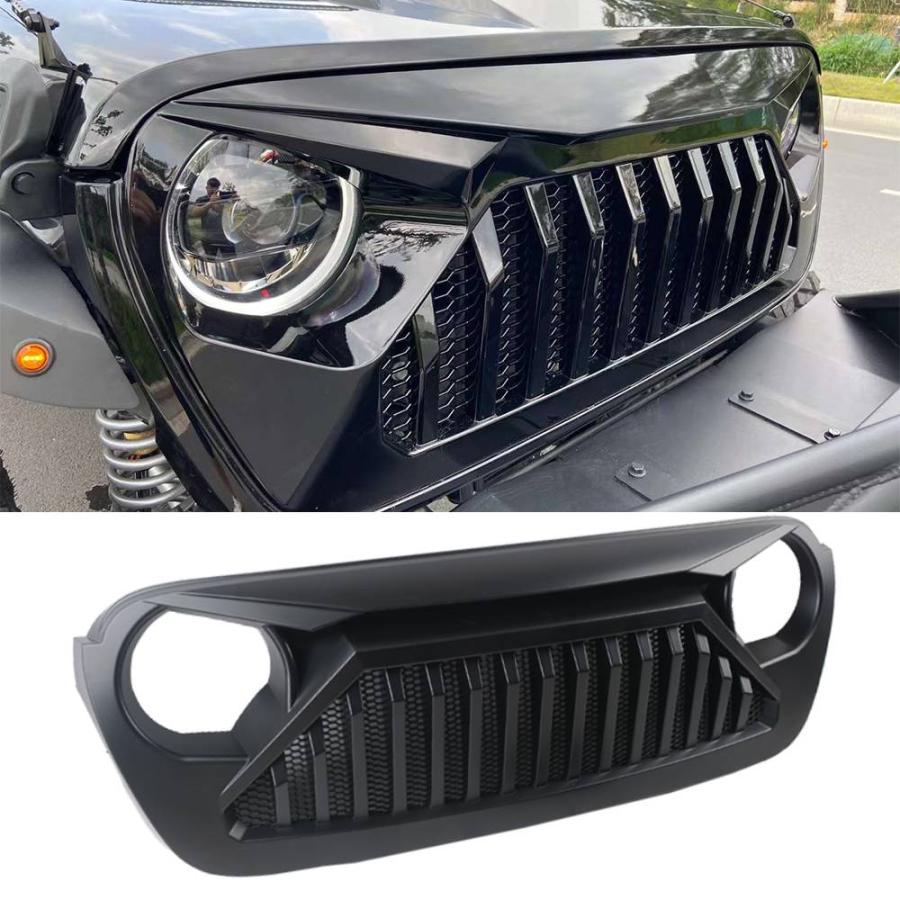 IRONBACK ジープ ラングラー JL ANGRY GRILLE アングリー フロント