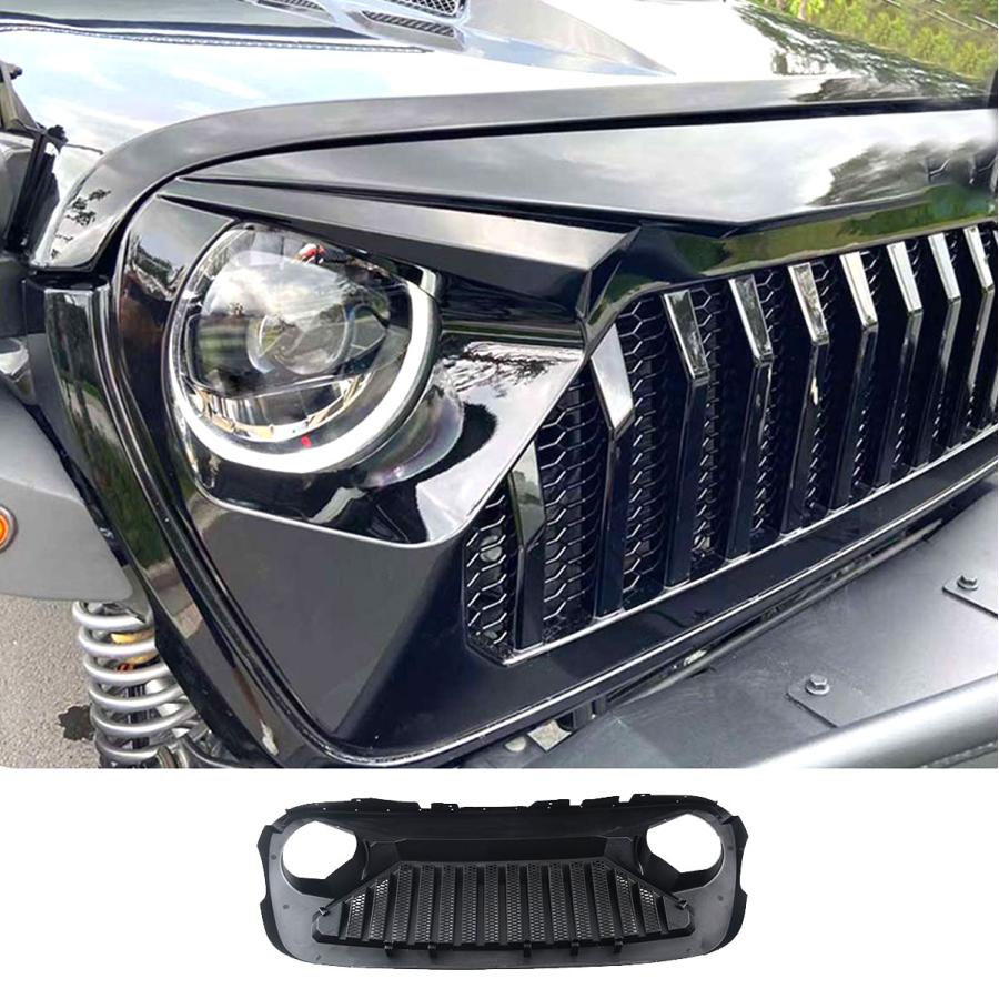IRONBACK ジープ ラングラー JL ANGRY GRILLE アングリー フロント