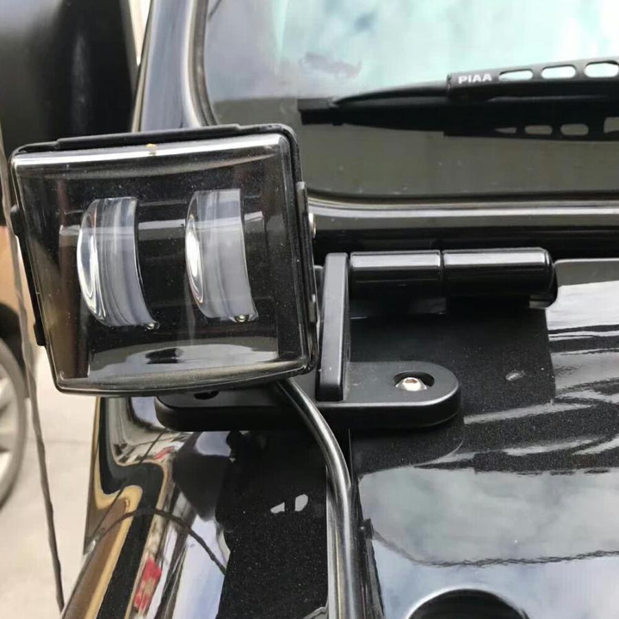 IRONBACK ジープ ラングラー JL LED ピラー ライト ブラケット