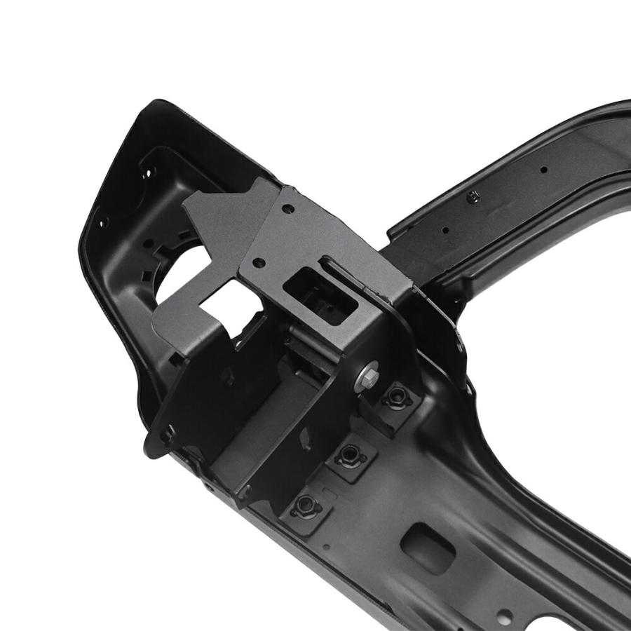 IRONBACK ジープ ラングラー JL グラディエーター JT 用 A3V-スタイル フロント バンパー (ショート タイプ) スチール製 JEEP WRANGLER GLADIATORの画像