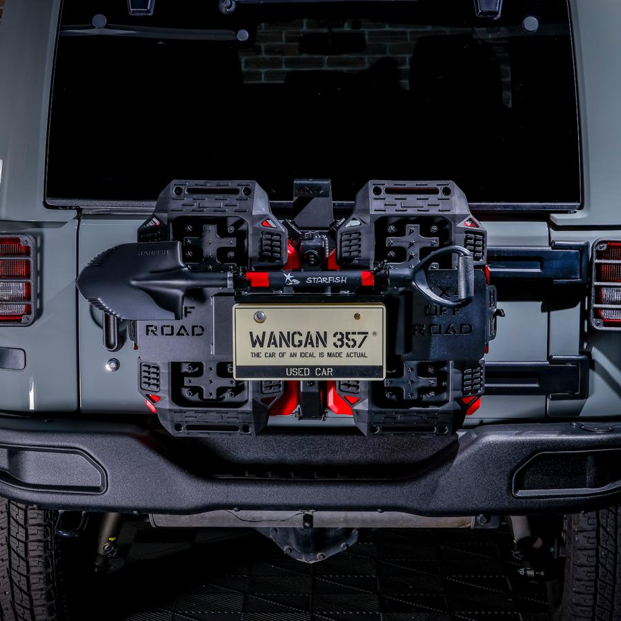 IRONBACK ジープ ラングラー JK JL 兼用 テールゲート 装置 Tailgate