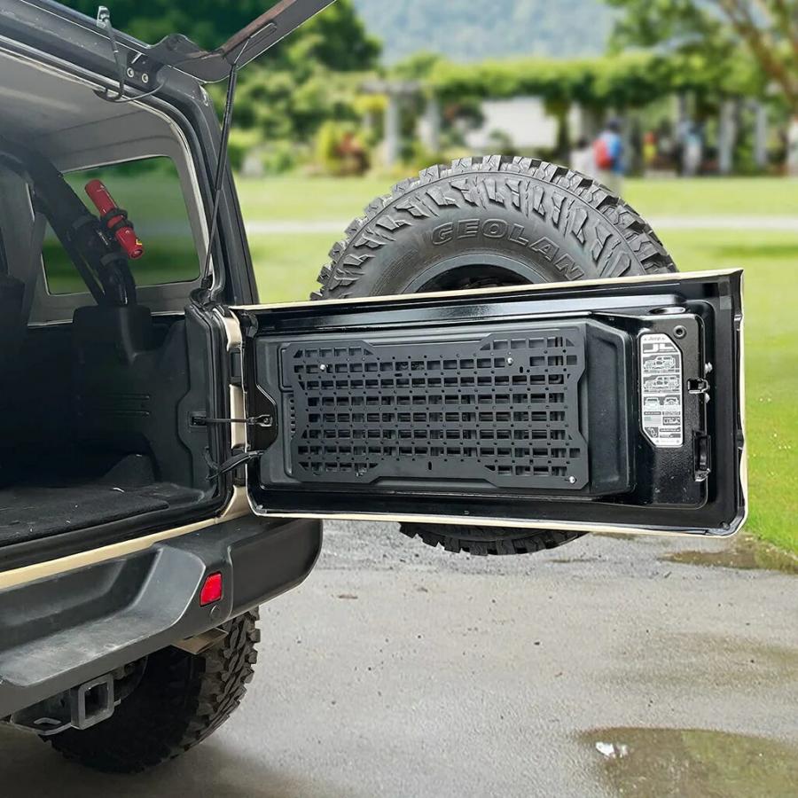 Jeep ラングラー JK リアゲートパネル IRONBACK ジープ ラングラー JL JK 兼用 テールゲート 収納パネル