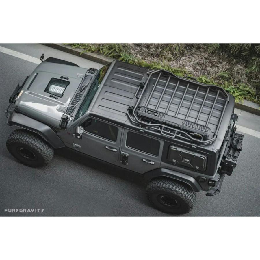 IRONBACK ラングラー JK JL JT アルミニウム ルーフトップ ルーフ
