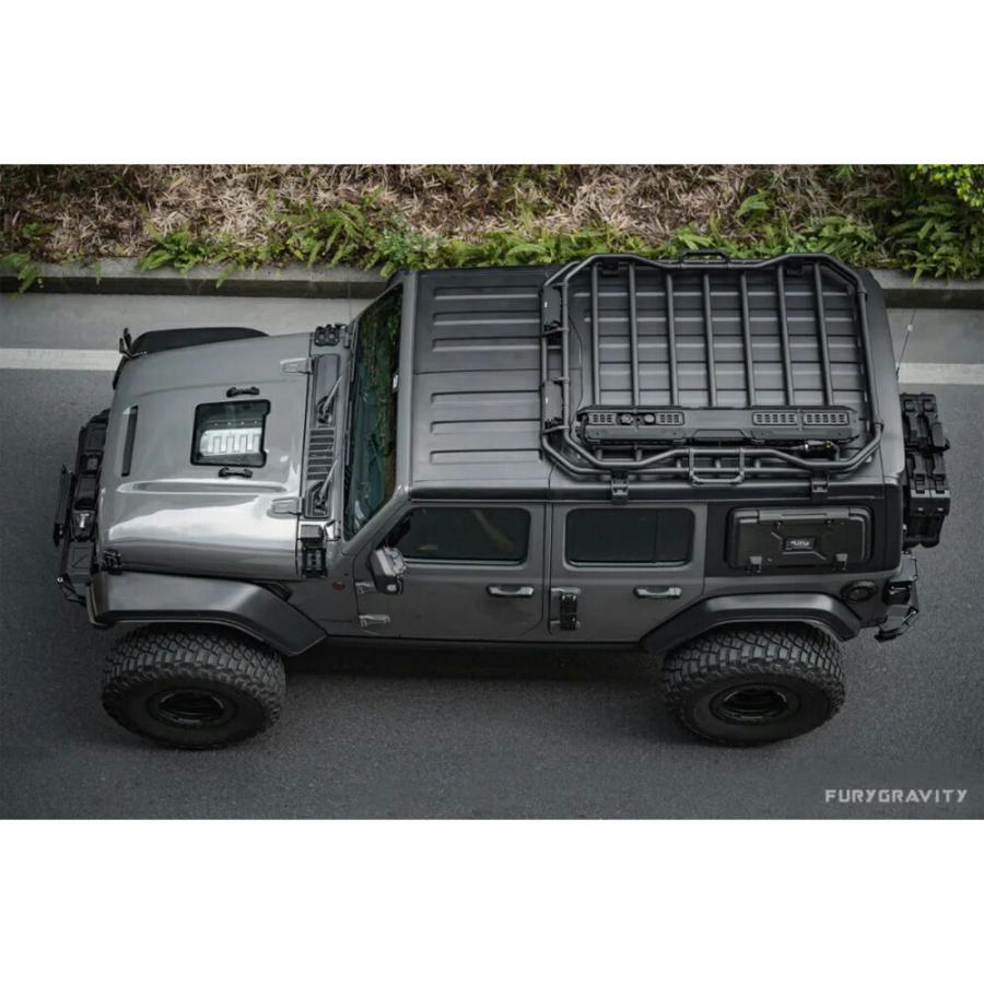 IRONBACK ラングラー JK JL JT アルミニウム ルーフトップ ルーフ