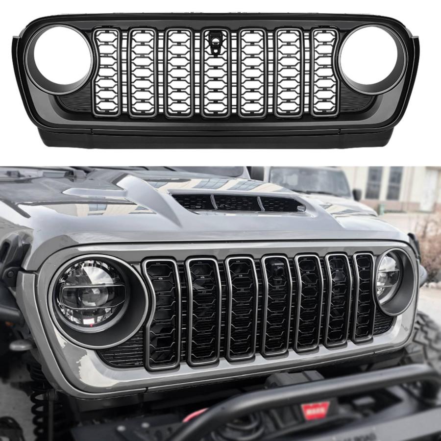 IRONBACK JEEP ラングラー JL JT 2024スタイル 7スロット フロント